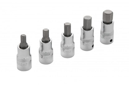5PCE 1/2 Inch Hex Bit Set H7-H14 Eva Foam<br><br>