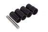 5 PCE Chrome Impact Locking Wheel Nut Remover, Includes 1/2" Square drive & Carry Case