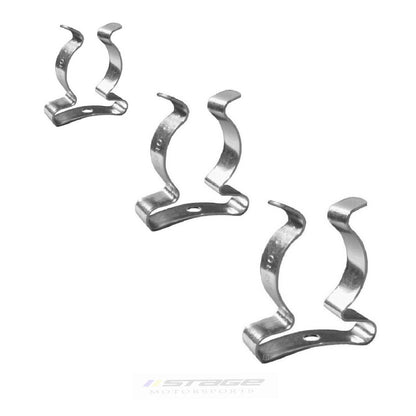 120 x Assorted Terry Tool Spring Clips<br><br>