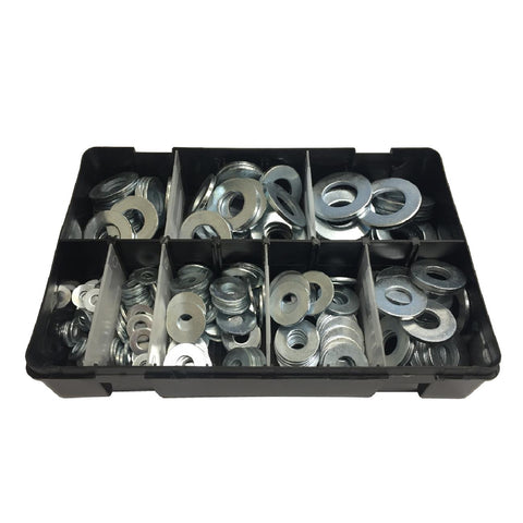 250 x Assorted Heavy Duty Washers Table 4 Imperial <br><br>