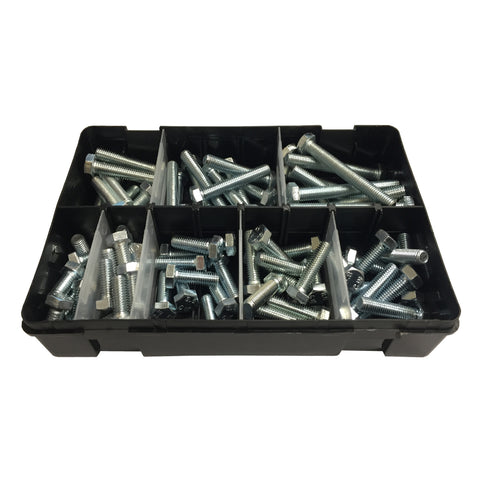 80 x Assorted Set Screw Bolts M8 Fully Threaded<br><br>