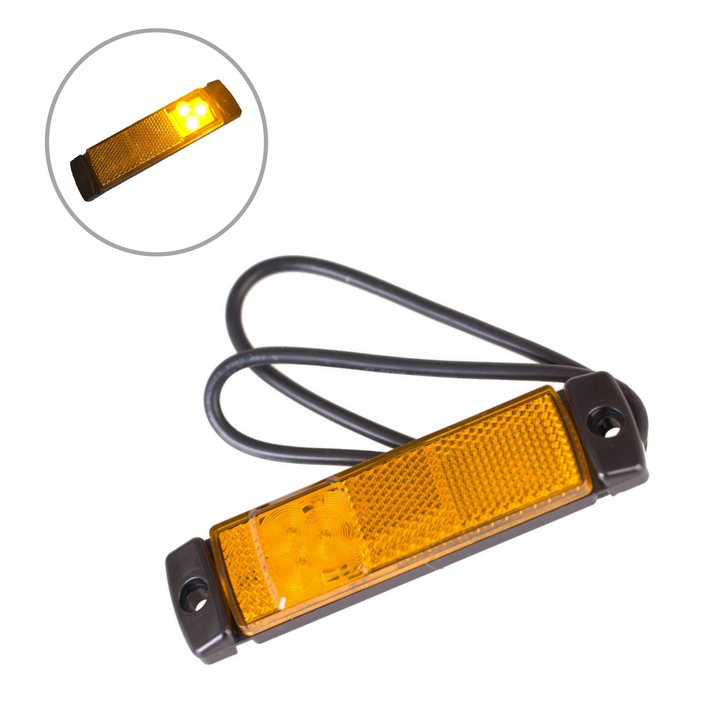 Marker Lights and Reflector 12/24v for HGV Trucks & Lorrys