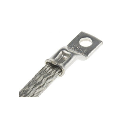 Braided Copper Tin Plated Earthing Strap  <br> Menu Options<br>