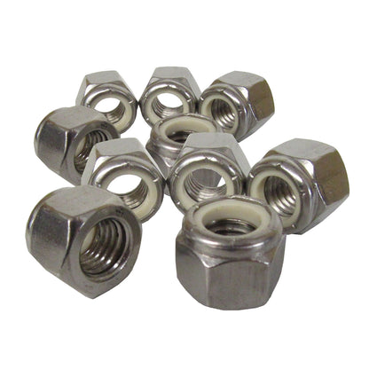 Imperial Nylon Insert Steel Locking Nuts<br><br>