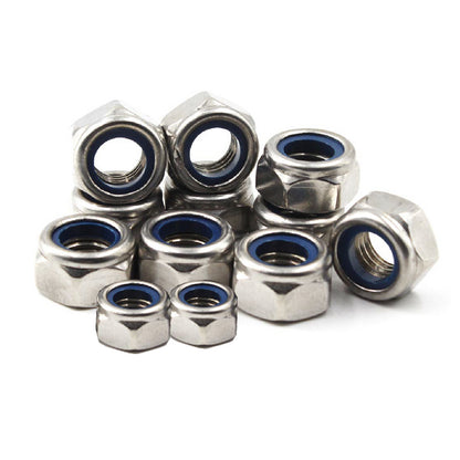Nylon Insert Steel Locking Nuts<br><br>