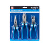 3 PCE Pliers Set, with Hardened Edges & Soft Grip Handles