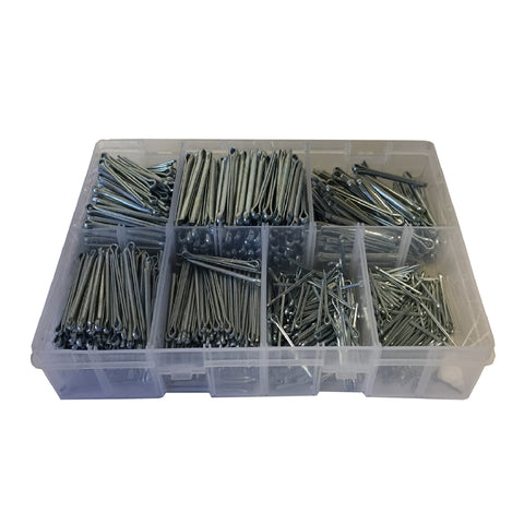 1000 x Assorted Metric Cotter Split Pins<br><br>