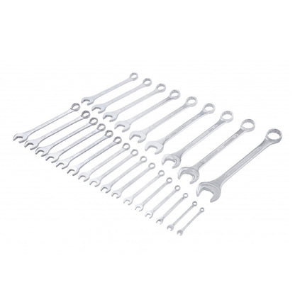25 x Chrome Vanadium Combination Spanner Wrench Set, Metric 6 - 32mm