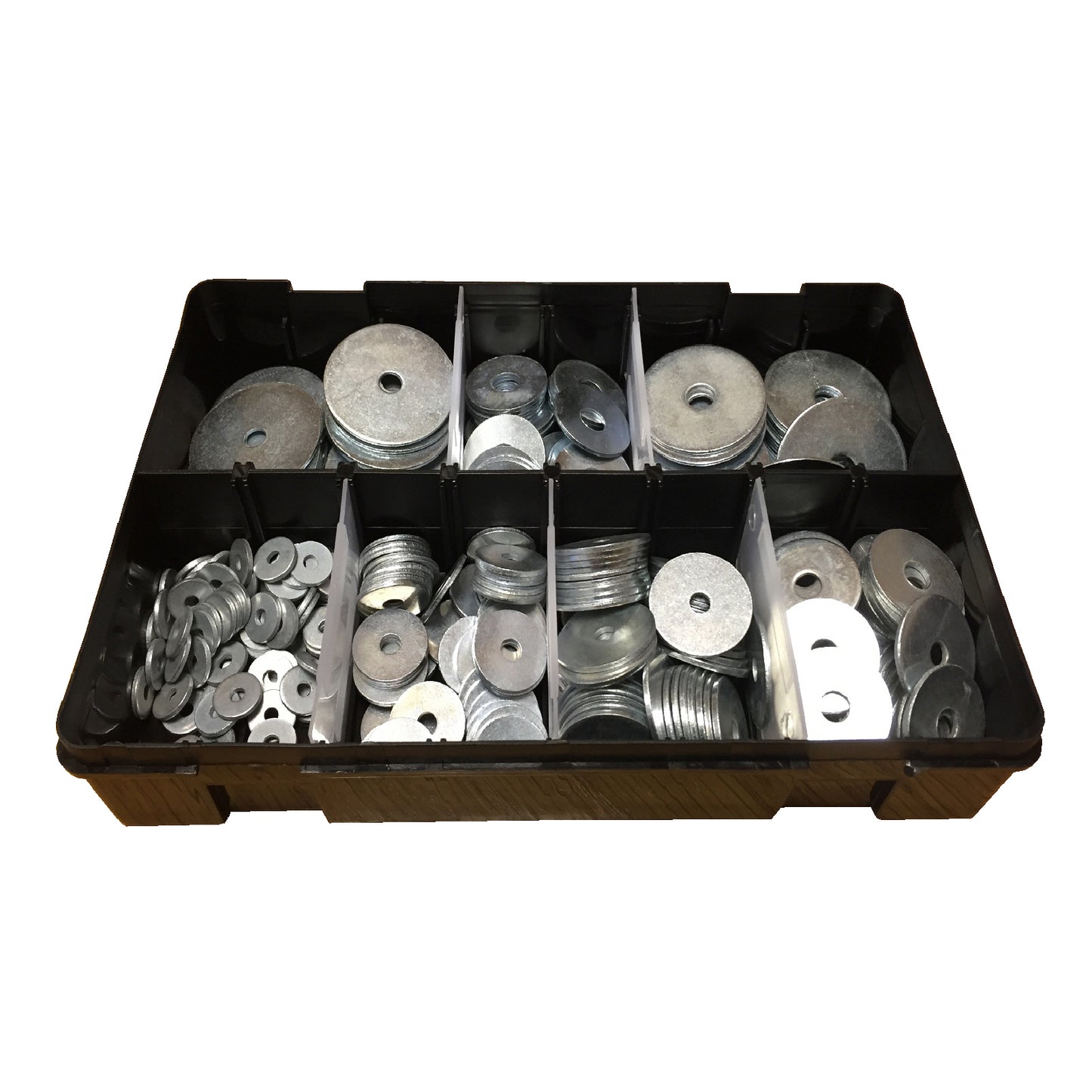 300 x Assorted Metric Steel Penny Repair Washers<br><br>