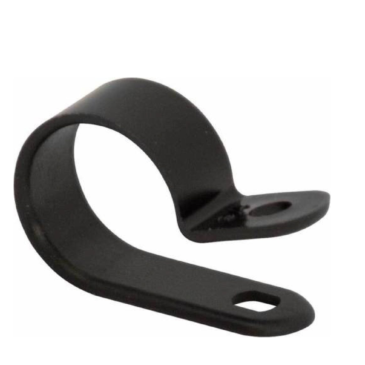 Black Metric Nylon P Clips for Conduit, Cable, Tubing & Sleeving
