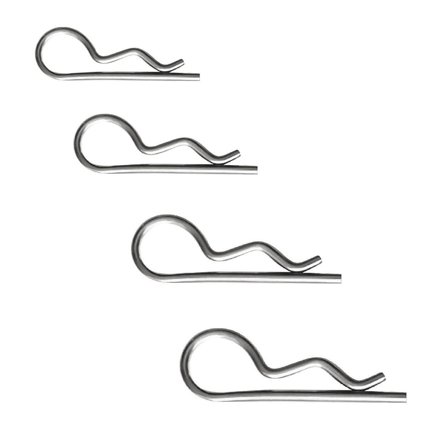 Brake Pad Retaining Pins Spring Steel R Clips <br>Menu Options
