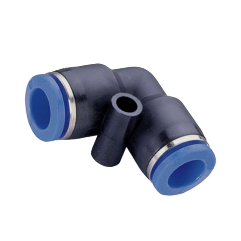 Releasable Elbow Connectors Speed Push Fit for Air Water & Fuel Hoses