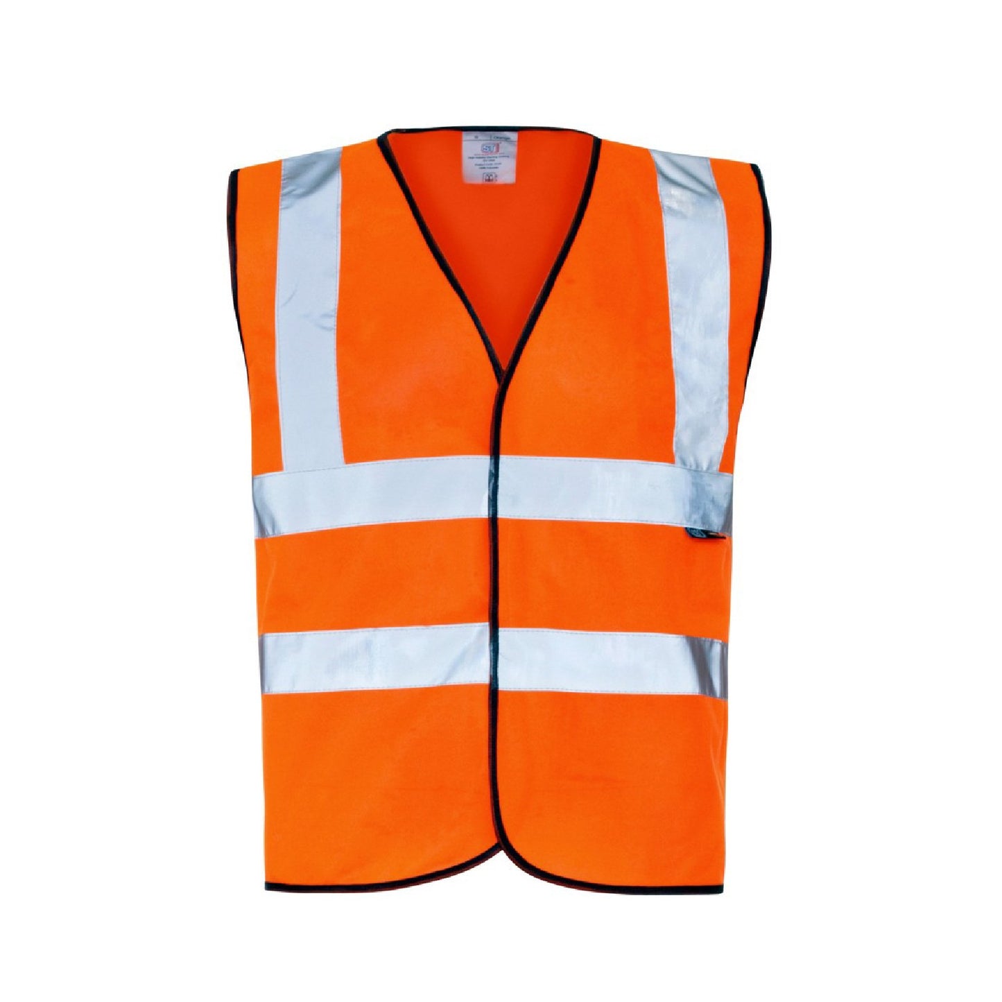 Orange High Visibility Safety Vest <br><br>