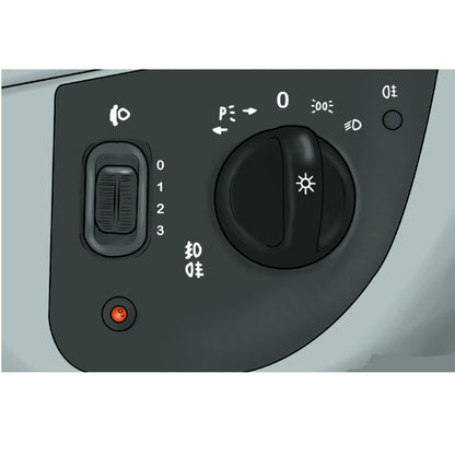 Red LED 12v Flashing Dummy Alarm Warning Light<br><br>
