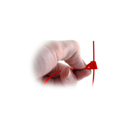 100 x Red Releasable Cable Tidy Zip Ties<br> Menu Options