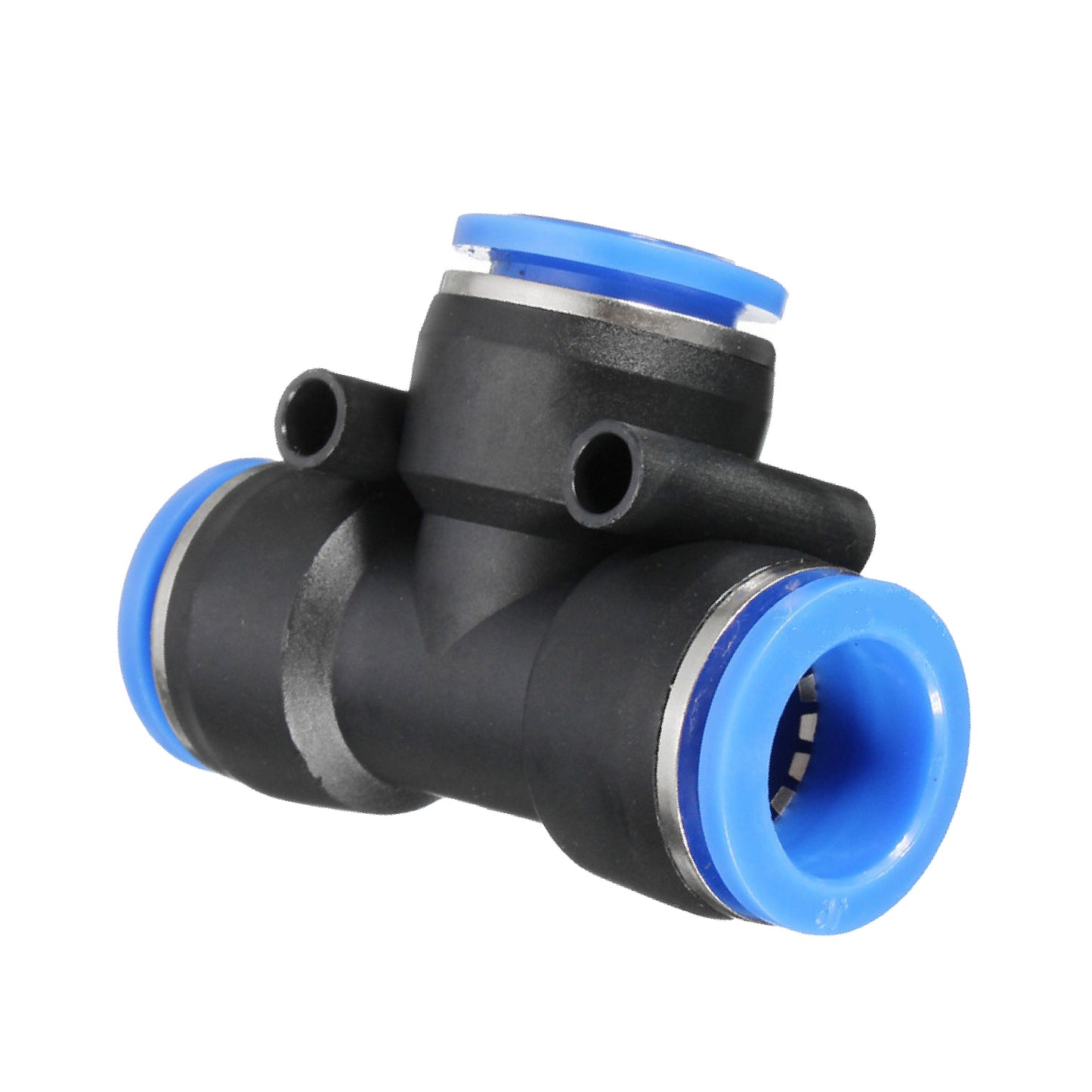 Releasable T Piece Connectors Speed Push Fit for Air Water & Fuel Hoses