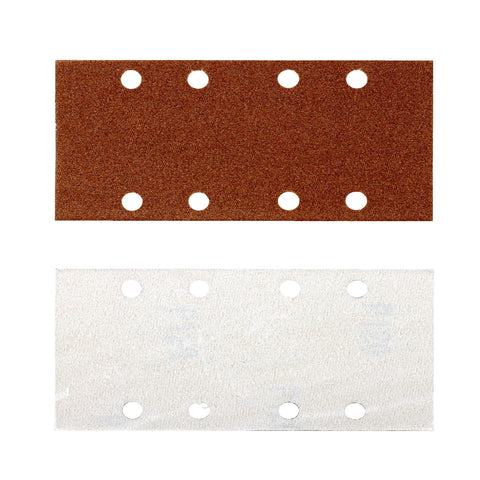 Hook and Loop 1/3 Punched Sanding Sheets, 93 x 190mm <br>Menu Options