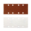 Hook and Loop 1/3 Punched Sanding Sheets, 93 x 190mm <br>Menu Options