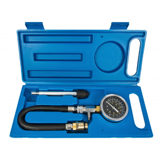 4 PCE Petrol Compression Tester, Including Robust Carrying Case