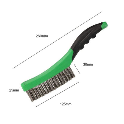 Stainless Steel 260mm Wire Brush for Metal Cleaning  Menu Options