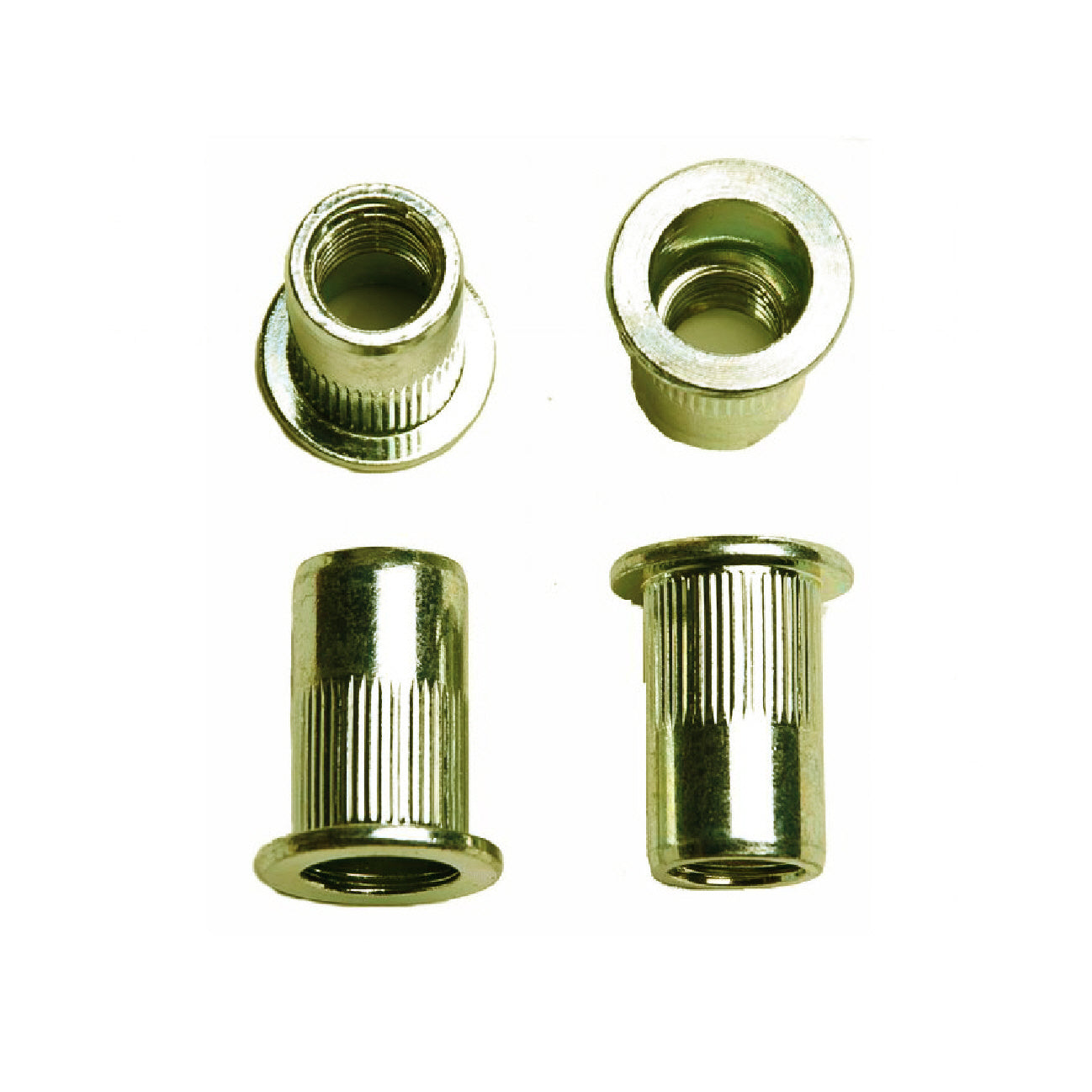 100 x Assorted Serrated Threaded Nutserts <br><br>