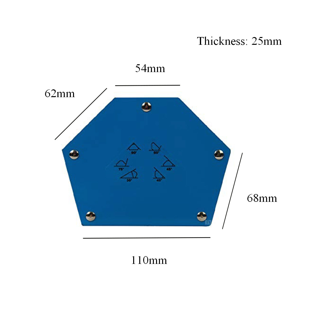 Large Welding Magnet Metal Holder<br> Magnet holds: 27.2kg  / 60lb<br>