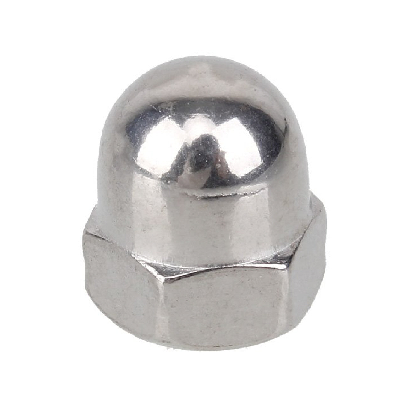 Metric Hexagon Headed Steel Dome Nuts<br>Menu Options