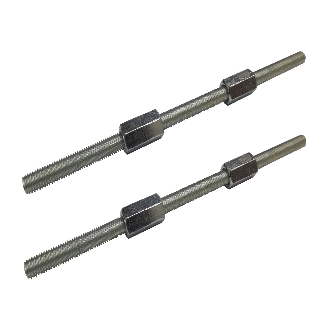 Fully Threaded Steel Screwed Rods 300mm with Connector Nuts Menu Options