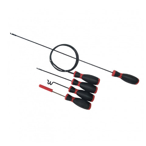 5 PCE A2 Steel Wire Loom Threading Kit