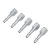 5 PCE Steel Female Air Fittings, For use with 1/4 BSP Air Hoses