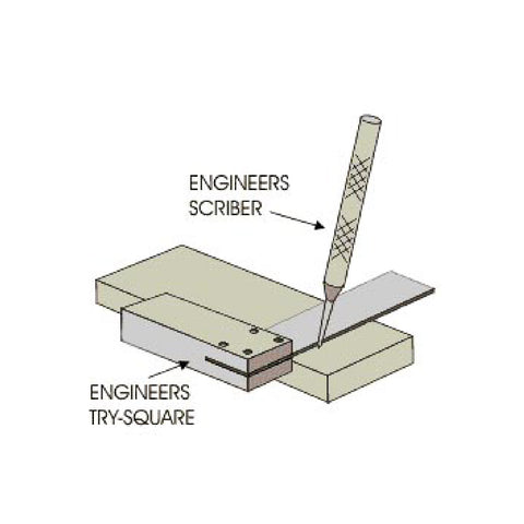 Engineers Metal Precision Set Squares BS Approved <br> Size Options