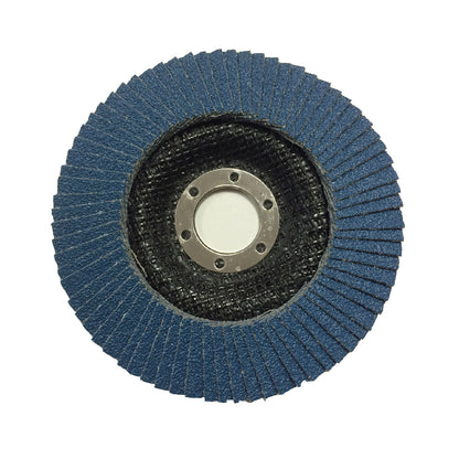 Flap Wheel 60 Grit Sanding Discs 115mm Zirconium Oxide