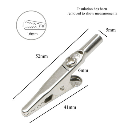 20 x Universal  Insulated Electrical Crocodile Clips <br>5 Amp