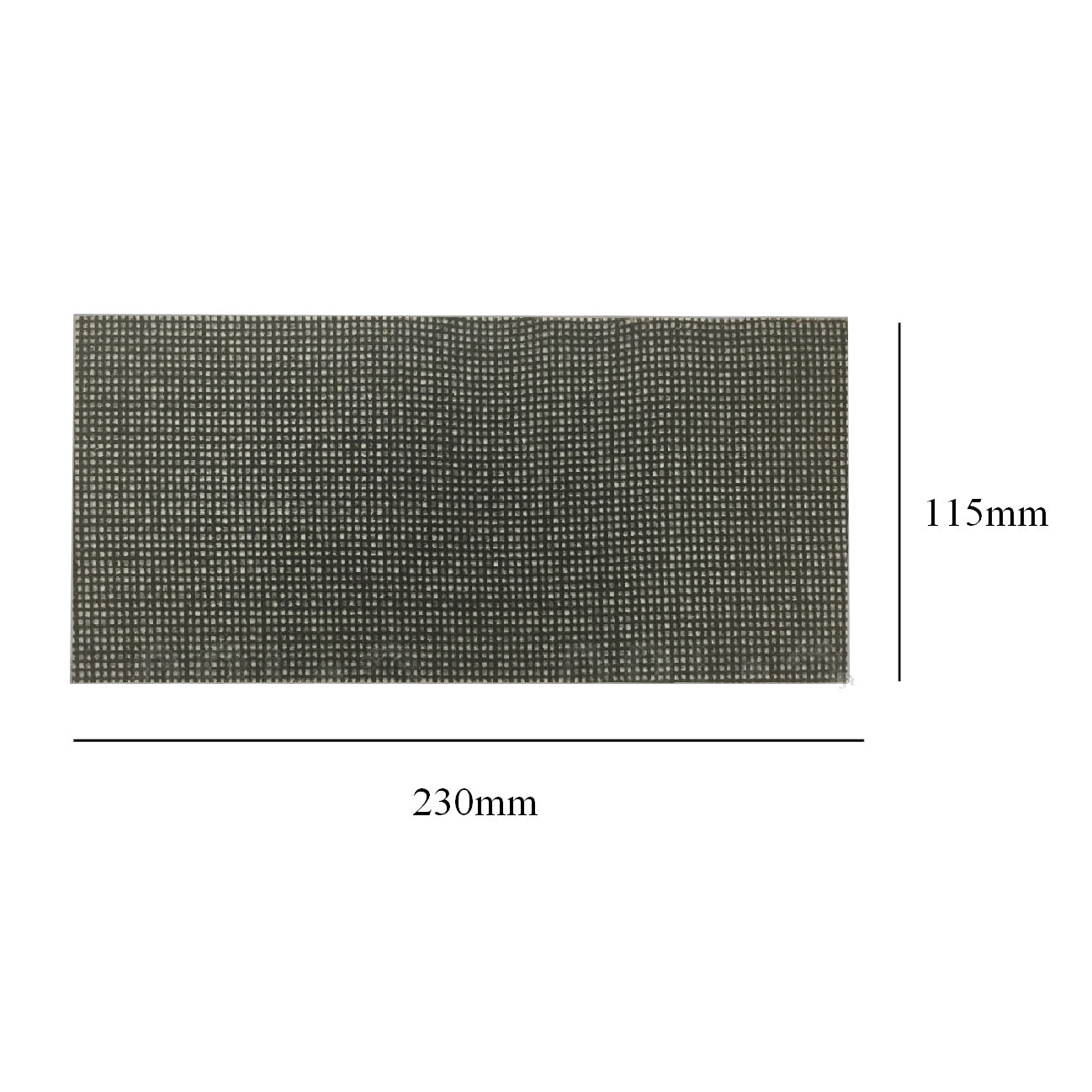 Hook and Loop 1/2 Mesh Sanding Sheets 115 x 230mm<br>Menu Options