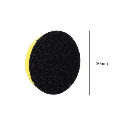16 x Assorted Foam 50mm Polishing Pads with Backing Plate