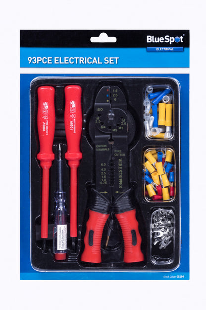 93 PCE Electrical Set, Ideal for Electricians