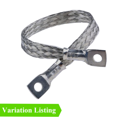 Braided Copper Tin Plated Earthing Strap  <br> Menu Options<br>