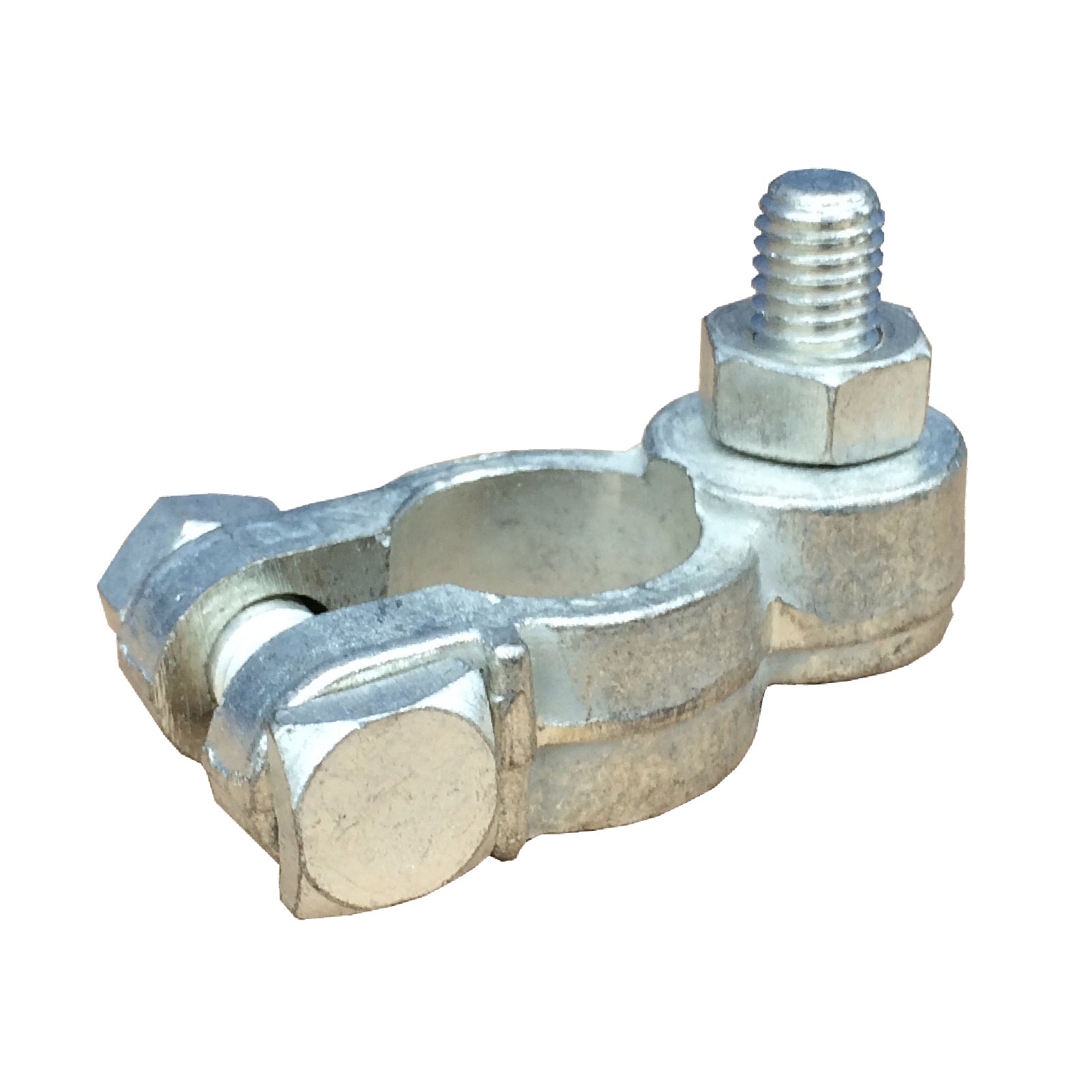 Heavy Duty Stud Type Battery Terminals - Positive & Negative M10 Extended - ALM Electrical BT465