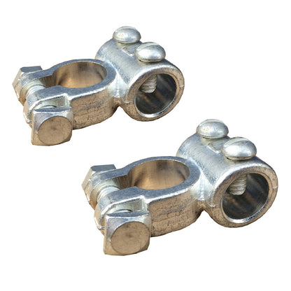 2 x Battery Terminals Positive and Negative for 14mm² to 70mm² Cable
