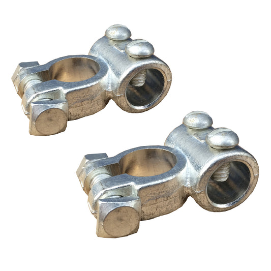 2 x Battery Terminals Positive and Negative for 14mm² to 70mm² Cable