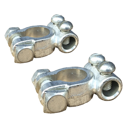 2 x Battery Terminals Positive and Negative for 9mm² to 40mm² Cable