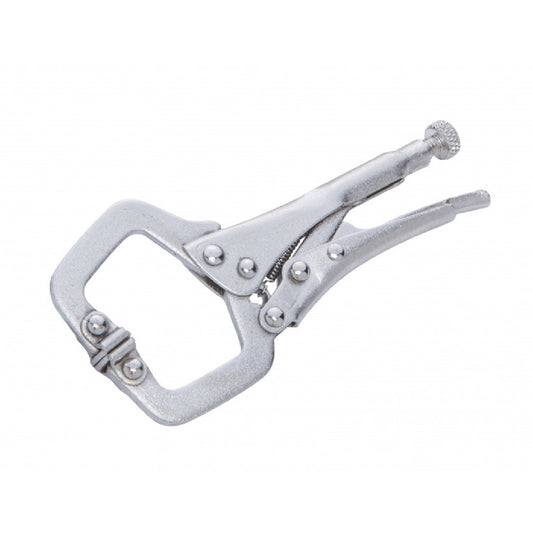 Locking 150mm Adjustable C Clamp with Quick Release & Ratchet Closing Mechanism