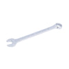 Chrome 18mm Fully Polished Double Ended Spanner, Open Ended Head Offset 15°