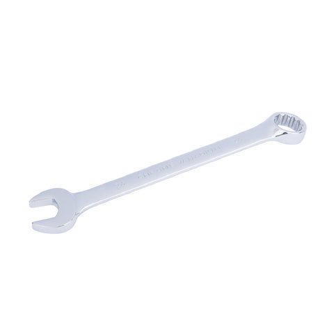 Chrome 26mm Fully Polished Double Ended Spanner, Open Ended Head Offset 15°