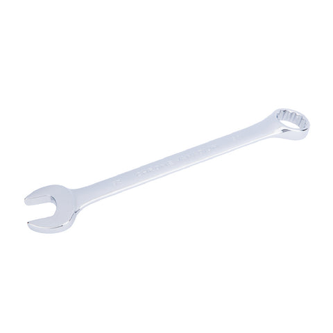 Chrome 32mm Fully Polished Double Ended Spanner, Open Ended Head Offset 15°