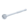 Chrome Plated Quick Release 3/8" Push Ratchet, Features Contoured Handle