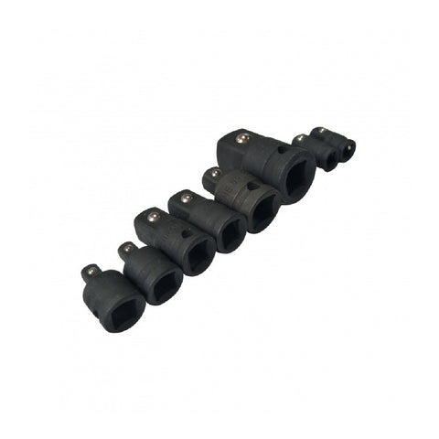 8 PCE Impact Socket 1/4"-3/4" Adaptor Set, Suitable for High Impact Use
