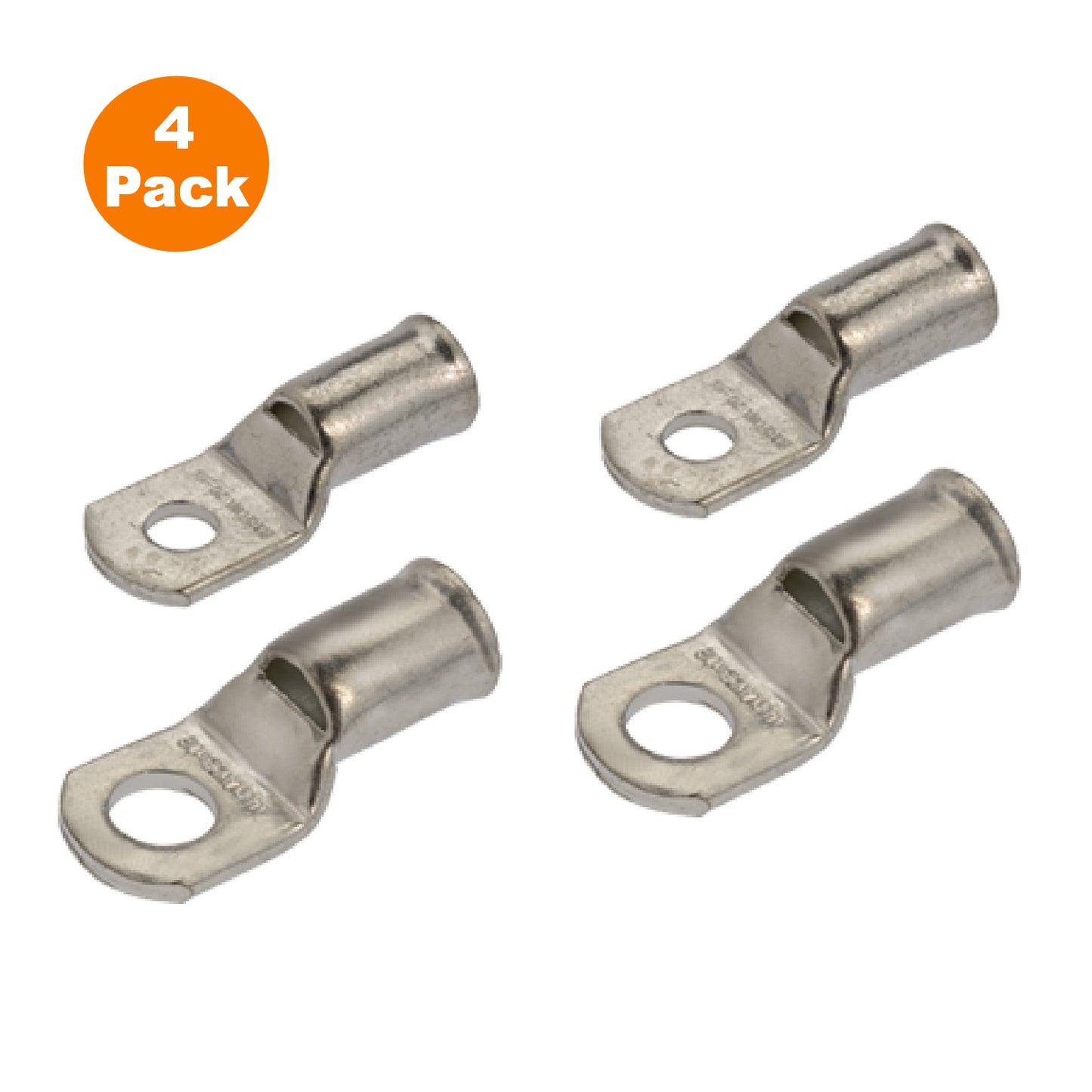Battery Lug Copper Terminals Crimp & Solder. <br>Sizes: 6 - 50mm²