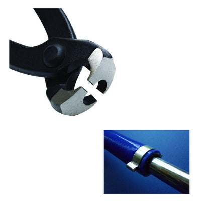 EGA Master Ear O Clip Clamping Tool End & Side Closing Pliers