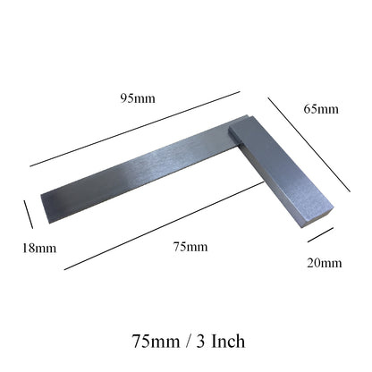 Engineers Metal Precision Set Squares BS Approved <br> Size Options
